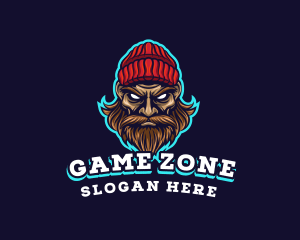 Bearded Lumberjack Gaming logo design