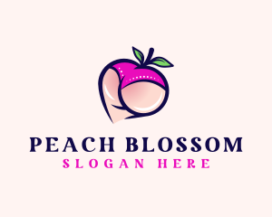 Erotic Fruit Lingerie logo design