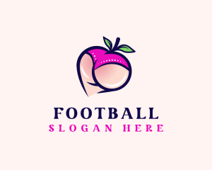 Sexy - Erotic Fruit Lingerie logo design