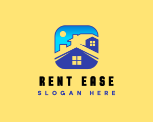 House Roof Residential logo design