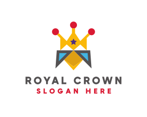 Royal Bird Crown logo design