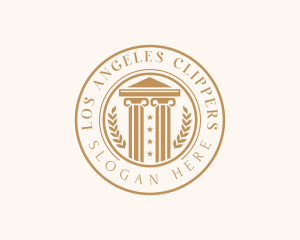 Judicial - Legal Court Lawyer logo design