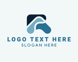 Digital Marketing - Puzzle Marketing Letter A logo design