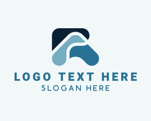 Marketing - Puzzle Marketing Letter A logo design