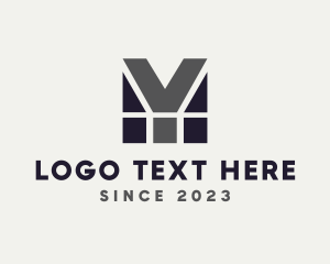 Manpower - Geometric Company Letter Y logo design