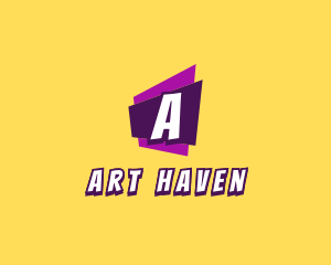 Pop Art Cartoon  logo design