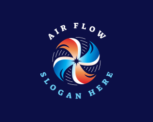 Industrial Fan Air logo design