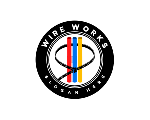 Wire - Cable Tie Fastener logo design