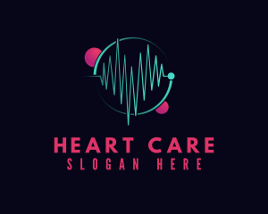 Cardiology - Corporate Soundwave Pulse logo design