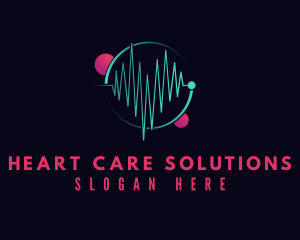 Cardiologist - Corporate Soundwave Pulse logo design