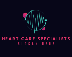 Cardiologist - Corporate Soundwave Pulse logo design