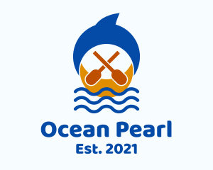 Ocean Rowing Adventure  logo design