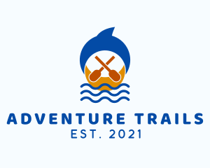 Ocean Rowing Adventure  logo design