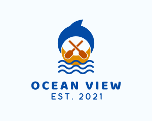 Ocean Rowing Adventure  logo design