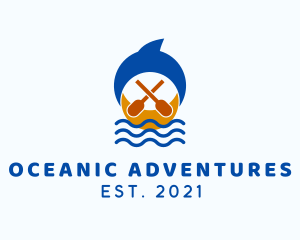 Ocean Rowing Adventure  logo design