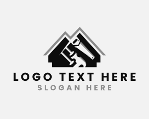 Hardware - Home Construction Tools logo design