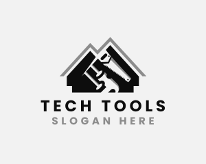 Home Construction Tools Logo