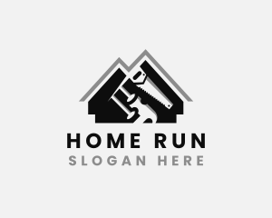 Home Construction Tools logo design