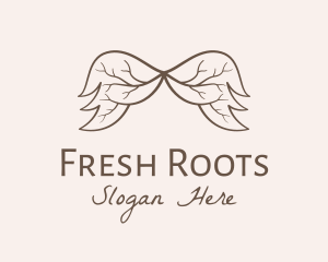 Organic Root Wing logo design