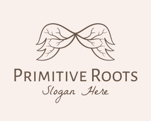 Organic Root Wing logo design