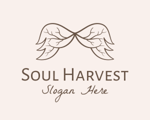 Organic Root Wing logo design