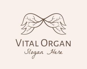 Organic Root Wing logo design