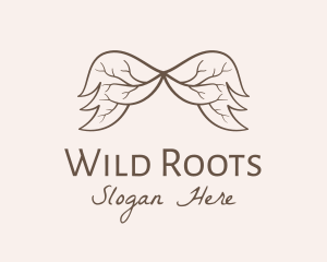 Organic Root Wing logo design