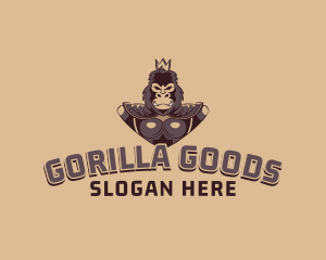 Gorilla - Armored Gorilla Gaming logo design