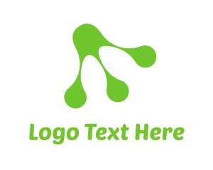 Toad - Green Frog Pad logo design