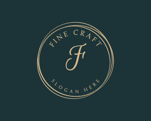 Luxurious Beauty Shop logo design