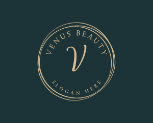 Luxurious Beauty Shop logo design