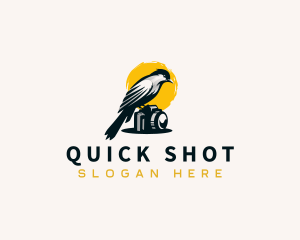 Shoot - Bird Camera Photography logo design