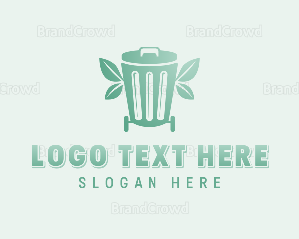 Compost Waste Bin Logo