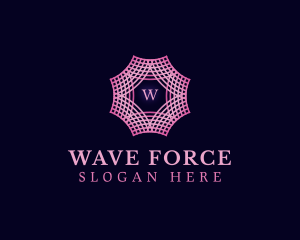 Elegant Wave Motion logo design