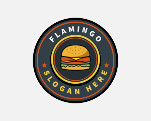 Fast Food Burger Restaurant Logo