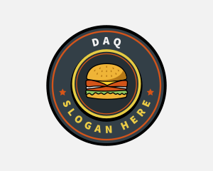 Fast Food Burger Restaurant Logo