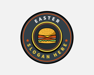 Hamburger - Fast Food Burger Restaurant logo design