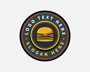 Fast Food Burger Restaurant Logo