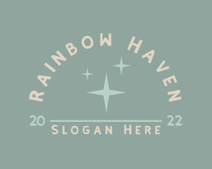 Rainbow Star Etsy Store logo design