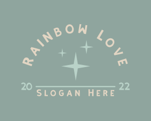 Rainbow Star Etsy Store logo design