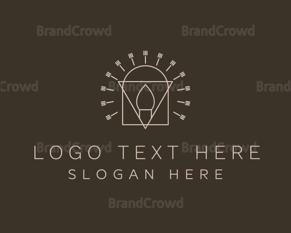 Home Decor Candle Light Logo