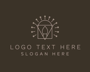 Home Decor Candle Light Logo