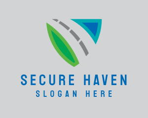 Protected - Highway Travel Shield logo design