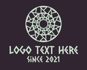 Culture - Aztec Ornate Centerpiece logo design