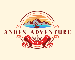 Mountain Sea Adventure logo design