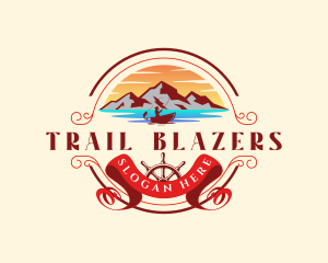 Mountain Sea Adventure logo design