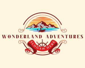 Mountain Sea Adventure logo design