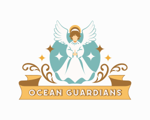 Guardian Angel Spirit logo design