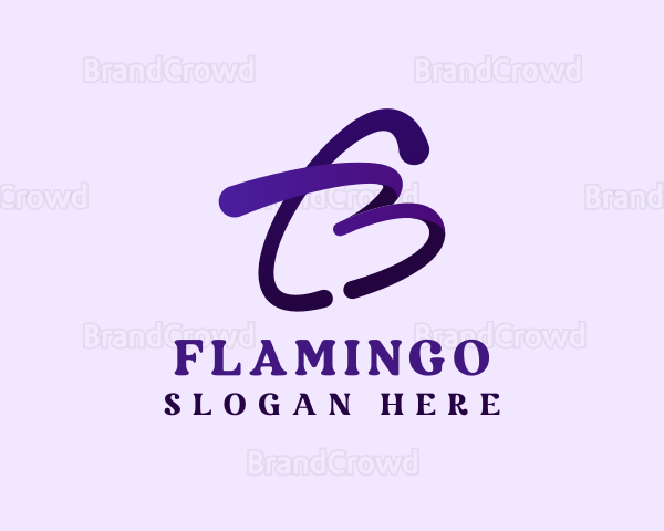 Ribbon Fashion Clothing Logo