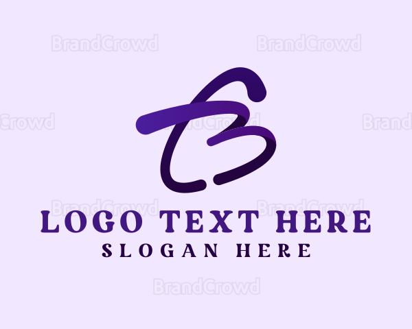 Ribbon Fashion Clothing Logo